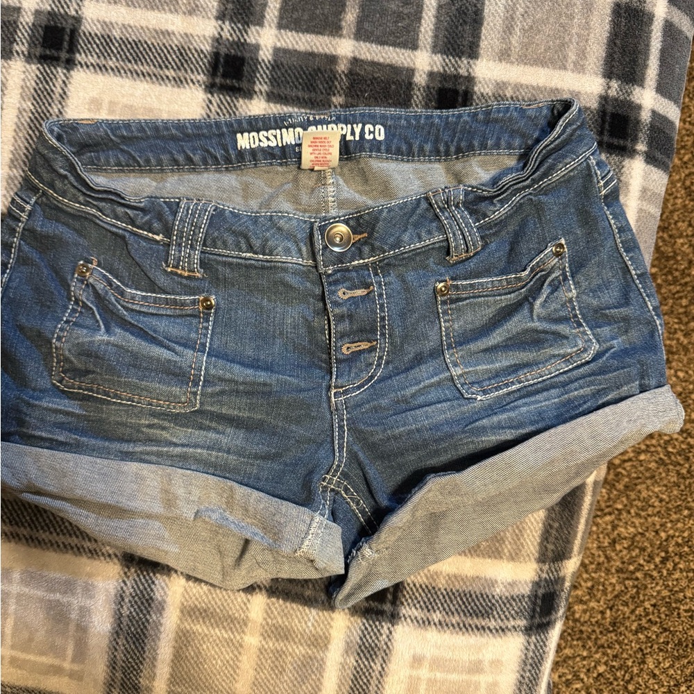 Mossimo Supply Co. Women's Blue Denim Shorts